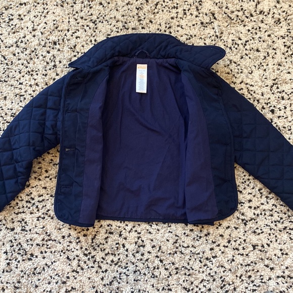 Navy blue quilt style light jacket - Picture 5 of 5